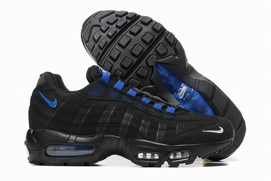 Cheap Nike Air Max 95 Black Blue White Men's Shoes From China-148